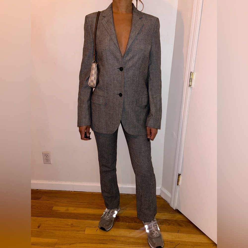 VINTAGE HELMUT LANG SUIT - XS